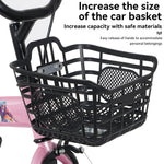 16" Sporty Kids Bike with Training Wheels and Stand Adjustable Saddle | Aged 4-8 Years (Tall Height 41-46")