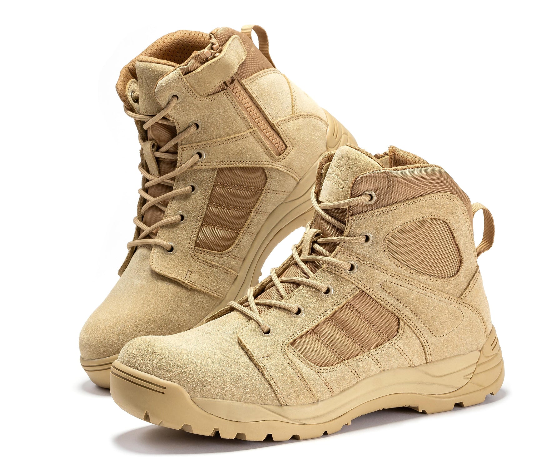 Botas Pro Sand Men's 6” Side Zipper Rubber Sole Tactical Boots | BMP110
