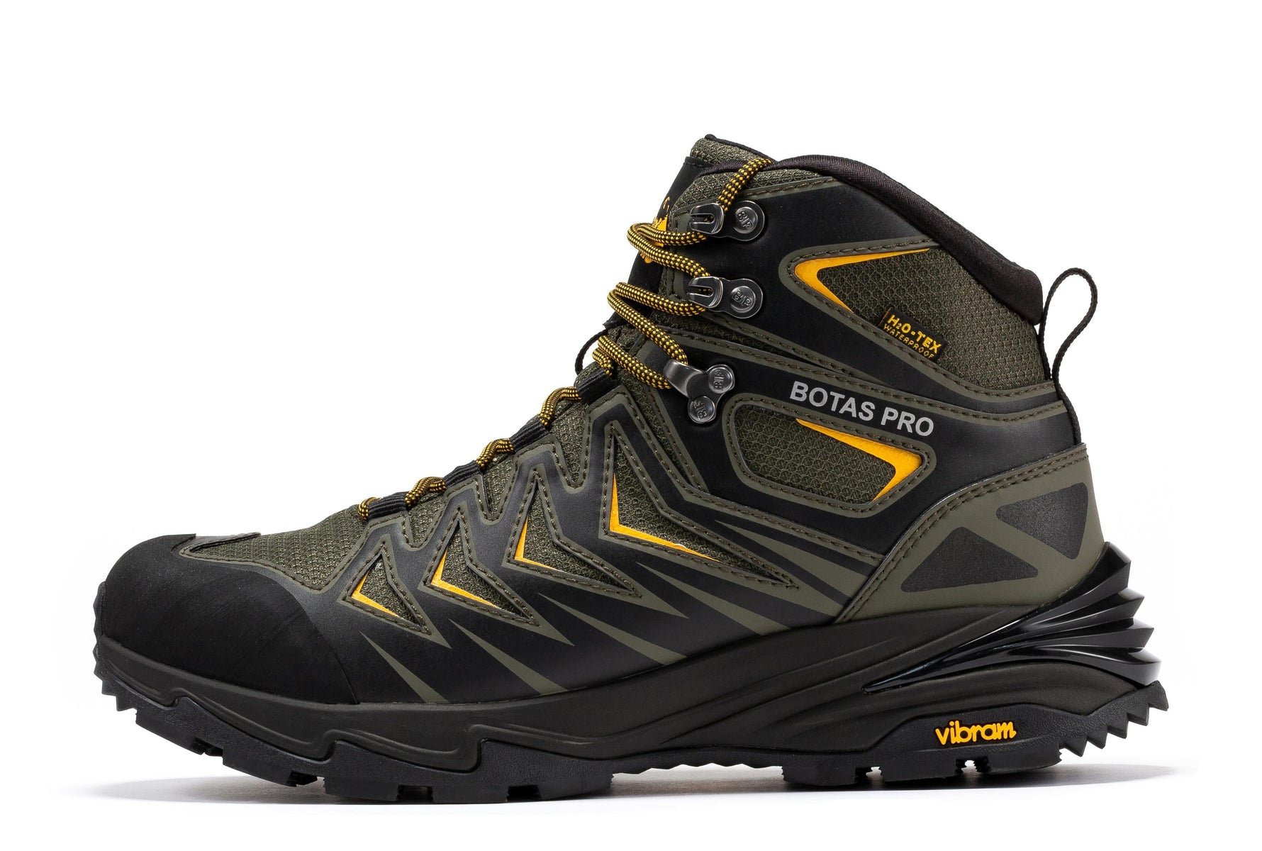 Botas Pro Metallic Green 6” Waterproof Hiking Boots with VIBRAM® Outsole | BP22111