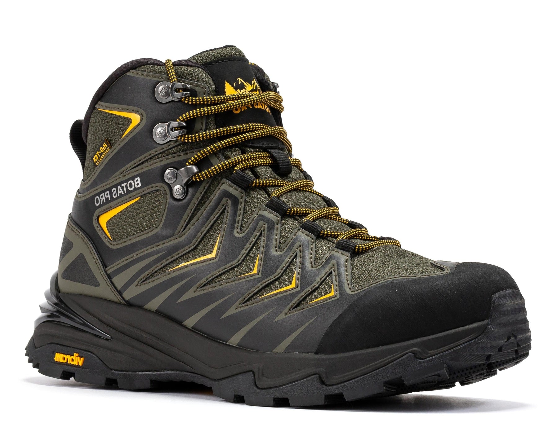 Botas Pro Metallic Green 6” Waterproof Hiking Boots with VIBRAM® Outsole | BP22111