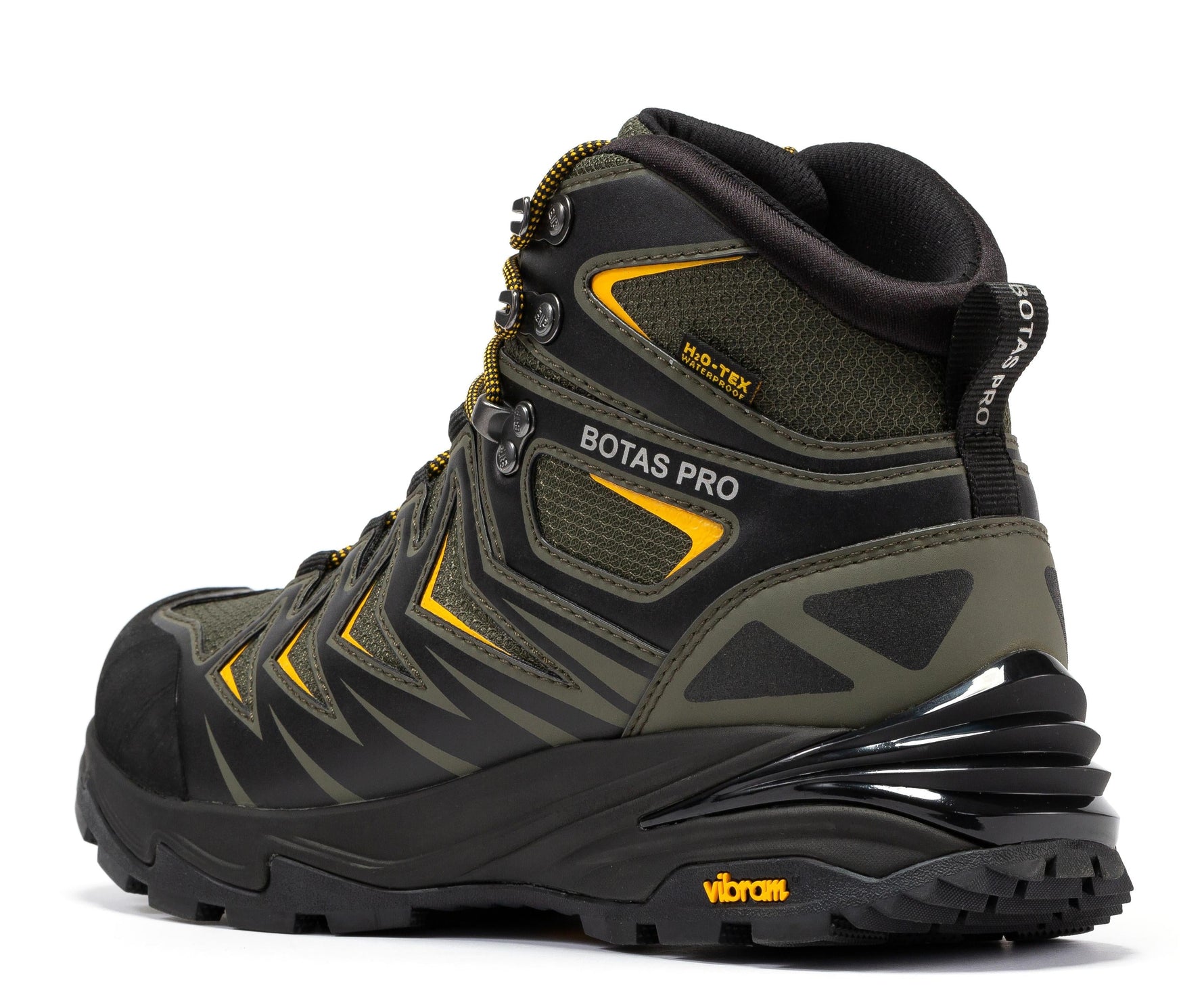 Botas Pro Metallic Green 6” Waterproof Hiking Boots with VIBRAM® Outsole | BP22111