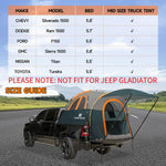 Umbrauto Truck Bed Tent with Awning | Fits 5.5-5.8' Truck Beds | PU3000mm Waterproof Pickup Tent