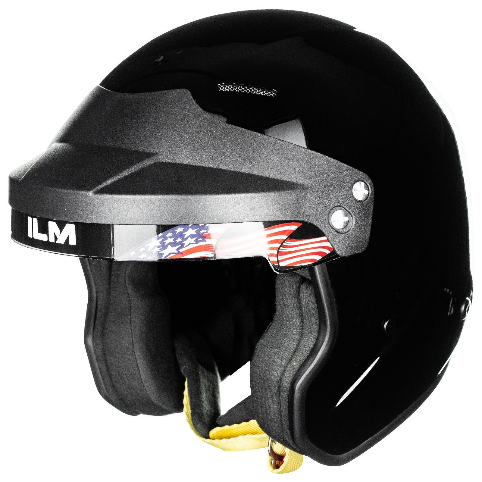 ILM Snell SA2020 Open Face Auto Racing Helmet | R85