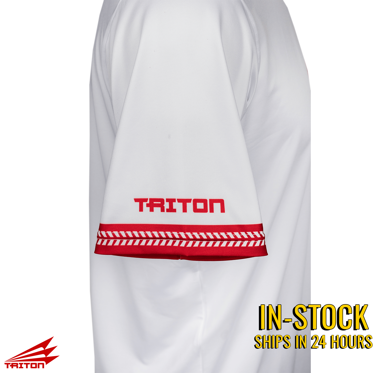 Baseball Seam Cross HyperMAX Short Sleeve Hoodie | Adult & Youth
