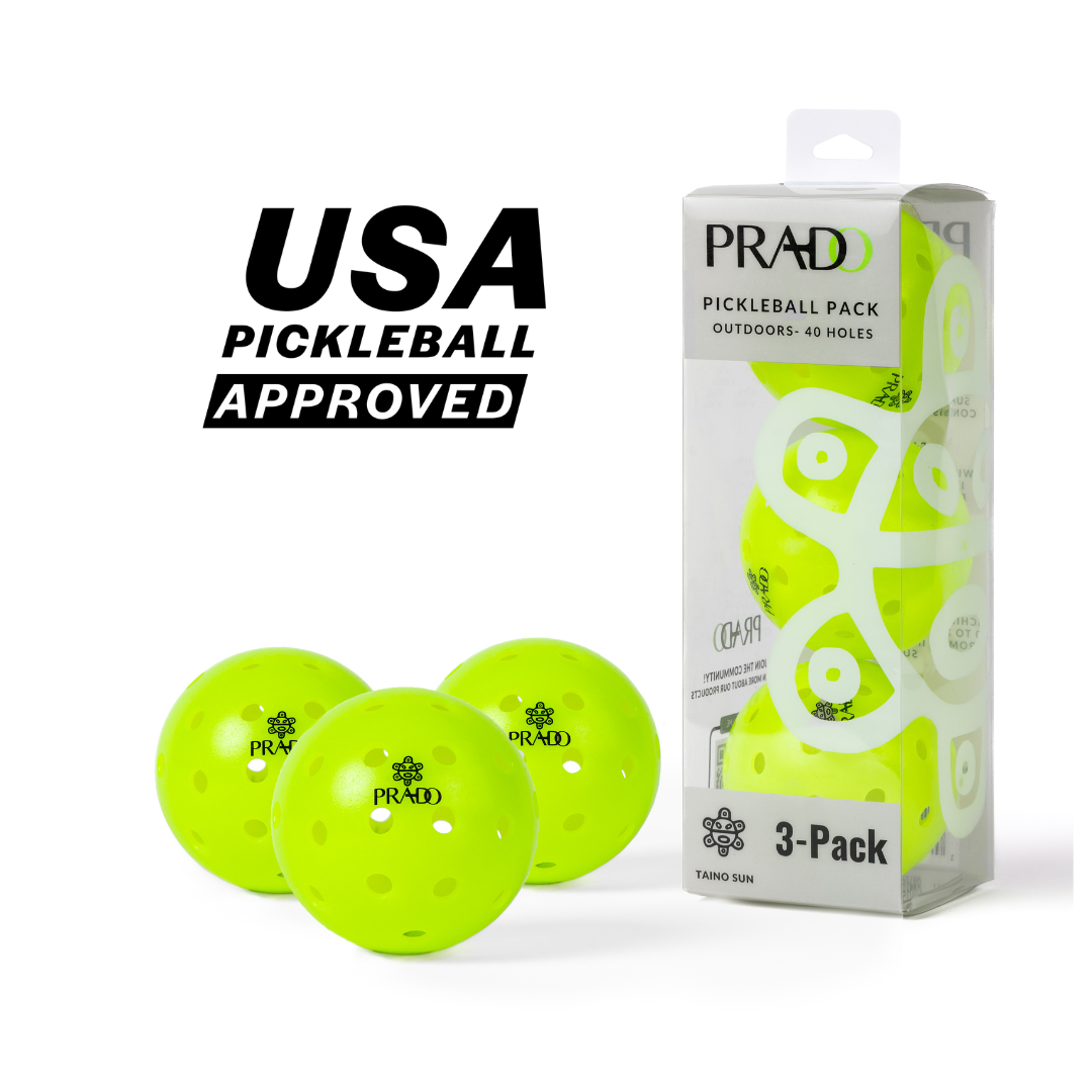 Taíno Sun Pickleball Balls | USAPA Approved Outdoor