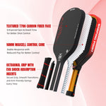 Rhythm Hybrid Pickleball Paddle | Red