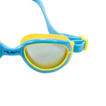 Palantic Jr. Silicone Swim Goggles w/ UV Tinted Lenses | Blue/Yellow