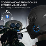 ILM Modular Flip up Full Face Bluetooth Motorcycle Helmet | Model 902BT PRO