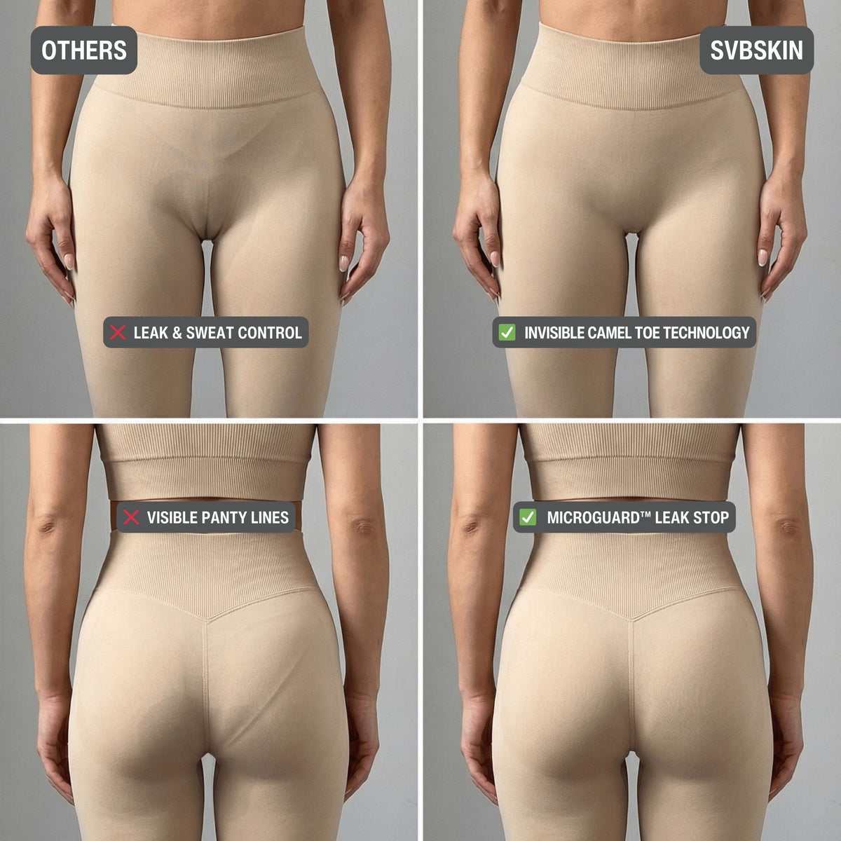 INVISIBLE SVBZERO™ Thong | Seamless Camel Toe-Proof