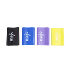 Maji Sports Full Body Exercise & Stretch Bands | Variable Resistance 4-Pack