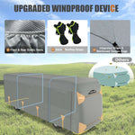DikaSun 7 Layers Class A RV Cover | Heavy Duty Anti-UV Waterproof Windproof Breathable Class A Motorhome