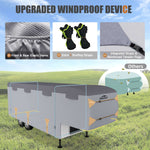 DikaSun 7 Layers 5th Wheel RV Cover UV Protection Waterproof Windproof Breathable