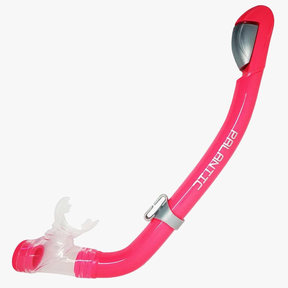 Palantic Youth Submersible Dry Top Snorkeling J Snorkel with Purged Valve