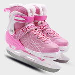 Plush Insulated Adjustable Ice Skates for Kids & Teens