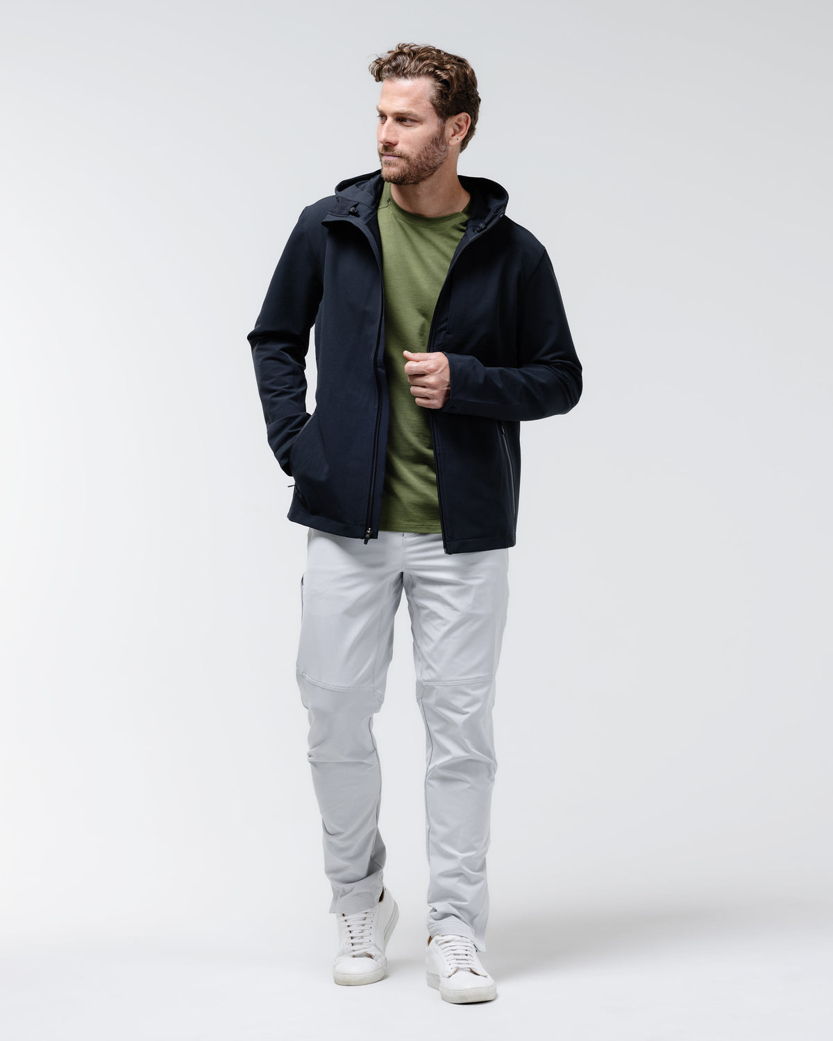 Midtown Hooded Jacket | Black