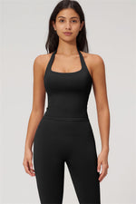 The Empower Halter Crop Top Leggings 2-Piece Set