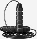 Professional Gym Adjustable Jump Rope | Black