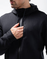 Velocity Full Zip Hoodie Black