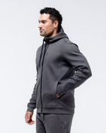 Velocity Full Zip Hoodie | Grey