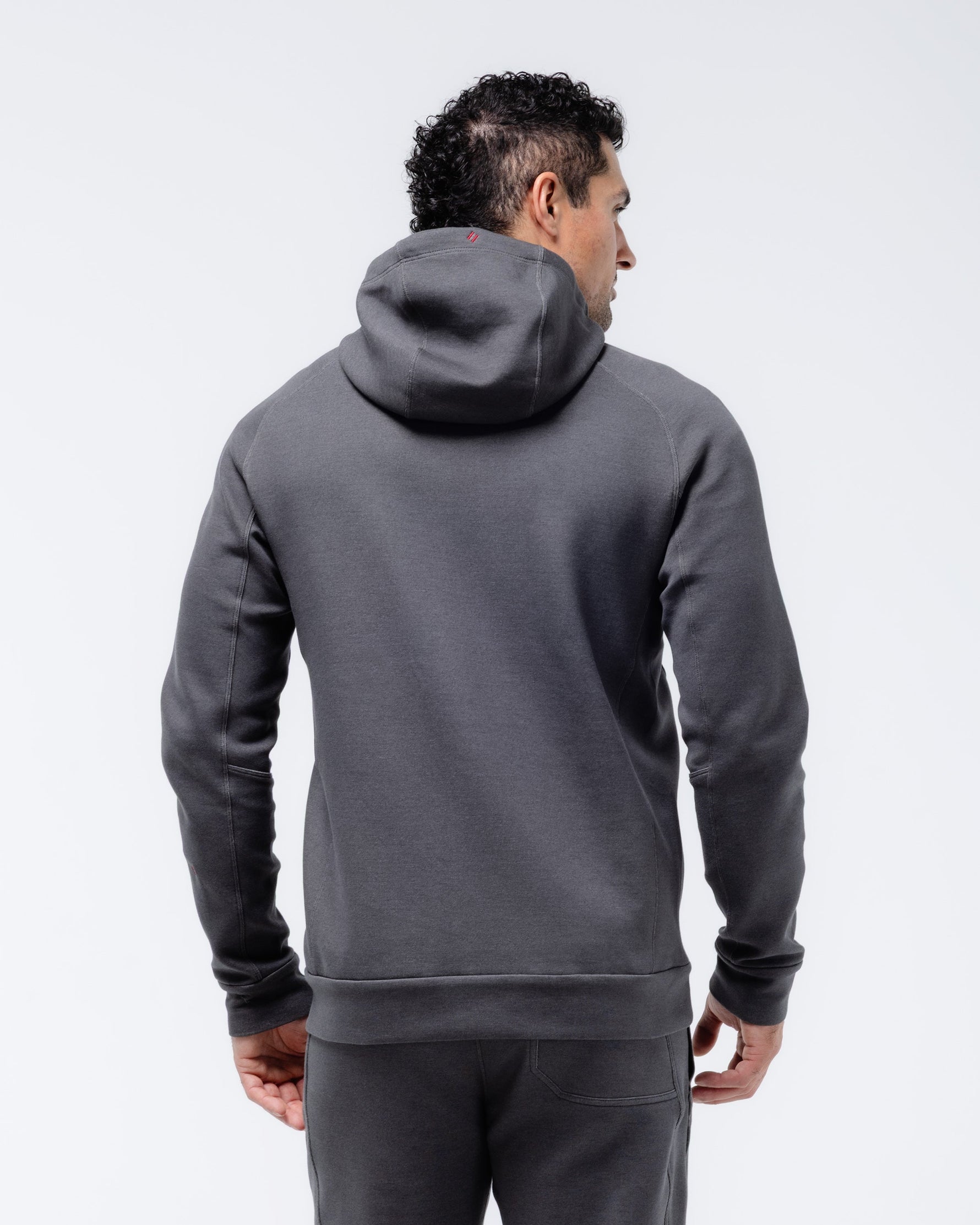 Velocity Full Zip Hoodie | Grey