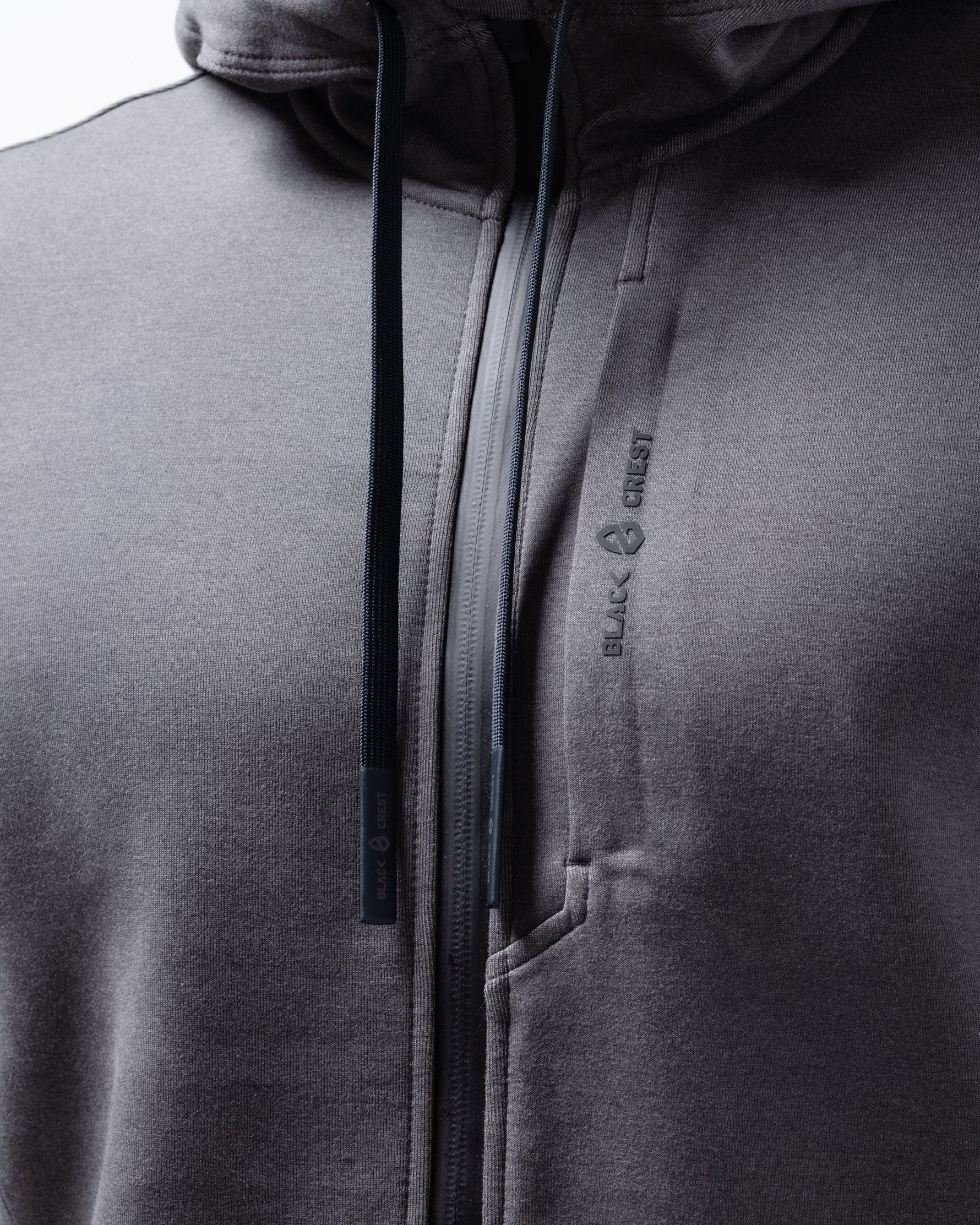 Velocity Full Zip Hoodie | Grey