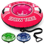 Heavy-Duty Inflatable Snow Tube with Detachable Tow Strap | 42"