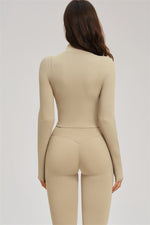 The Sizzle Zip Jacket Sports Bra Leggings | 3-Piece Set