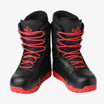 High-Top Ski Boots Black & Red