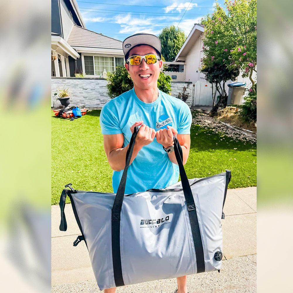 Fish Cooler Bag with Flat Bottom | 45QT
