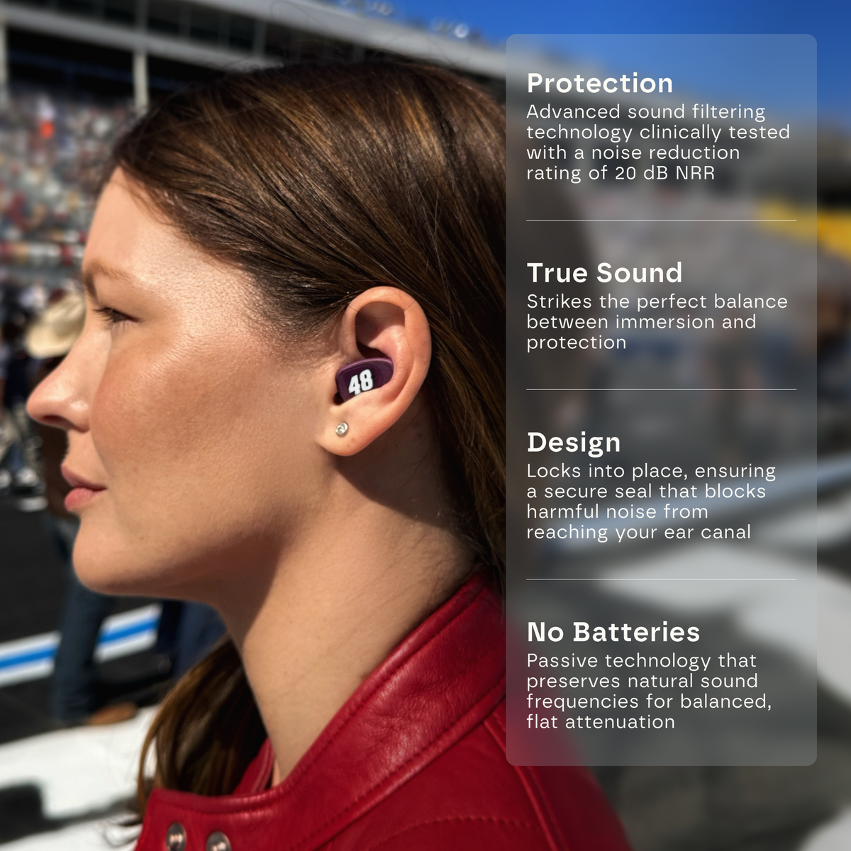 EAROS x Hendrick Motorsports® Earplugs