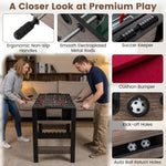 49" Combo Game Table with Pool Billiards | Brown
