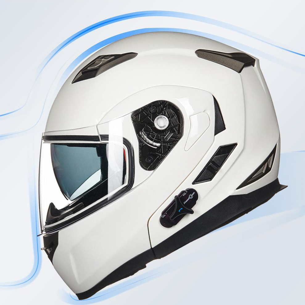 ILM Bluetooth Integrated Modular Flip Up Full Face Motorcycle Helmet | 953