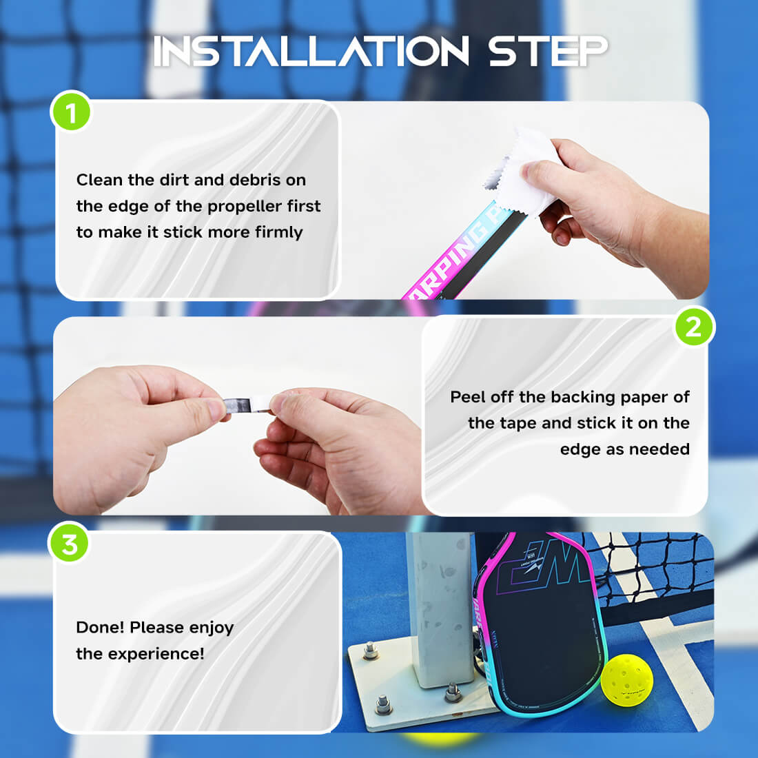 Pickleball Lead Tape | Black