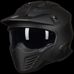 ILM Open Face Motorcycle 3/4 Half Helmet | Model 726X