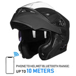 ILM Modular Flip Up Full Face Bluetooth Motorcycle Helmet | 902BT