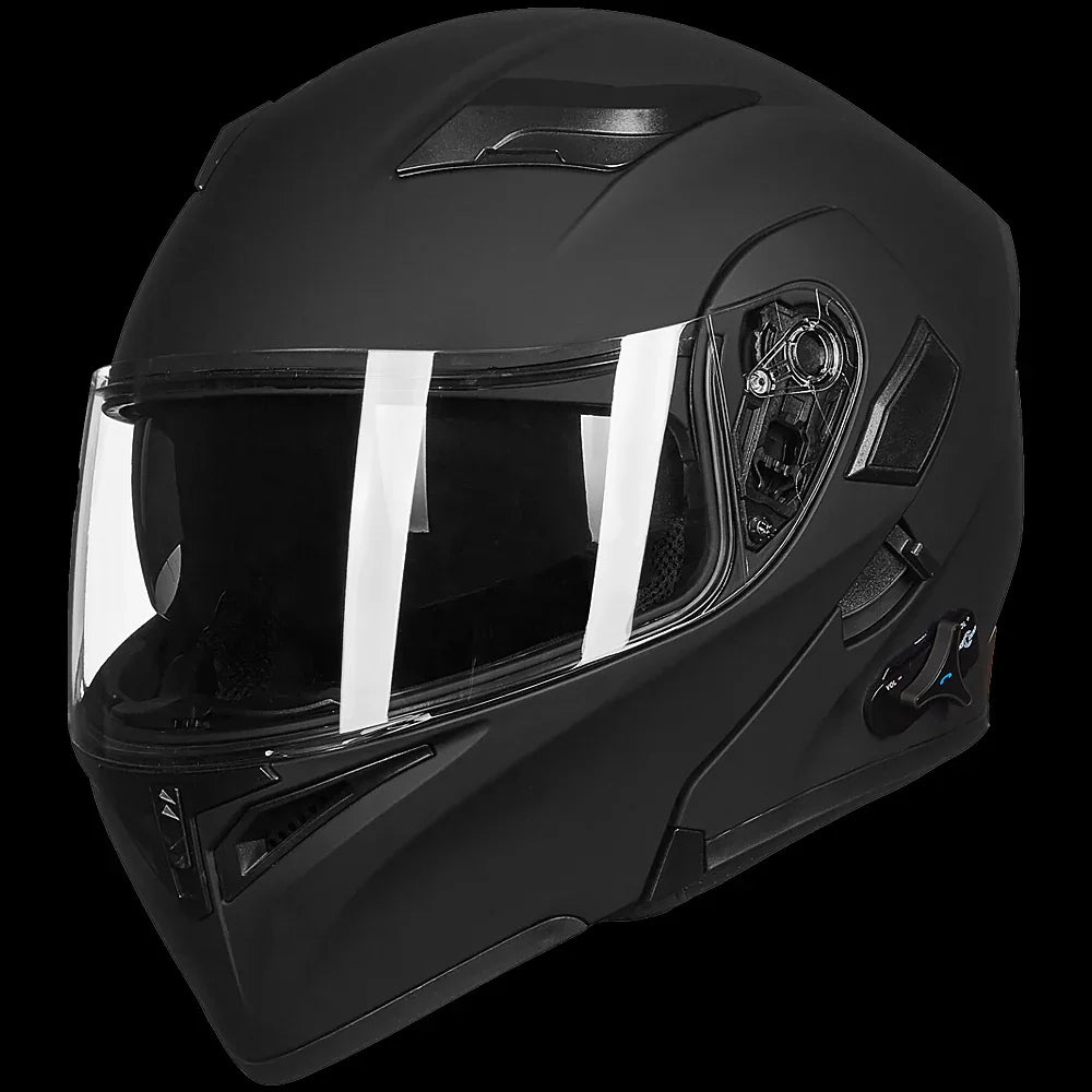 ILM Modular Flip Up Full Face Bluetooth Motorcycle Helmet | 902BT