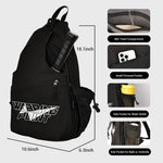Pickleball Sling Bag | Black
