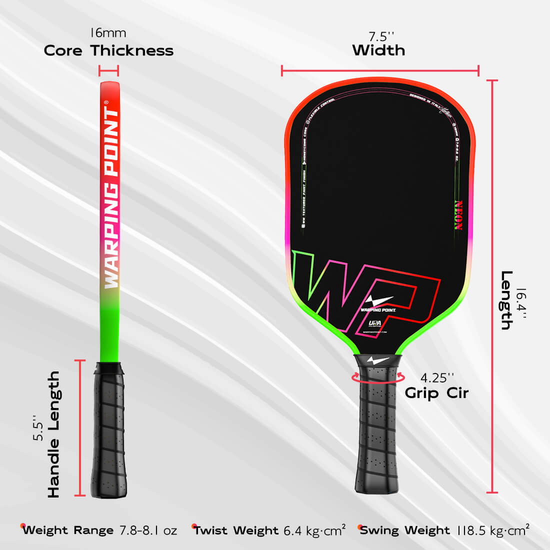 Neon Pickleball Paddle | Gen 3