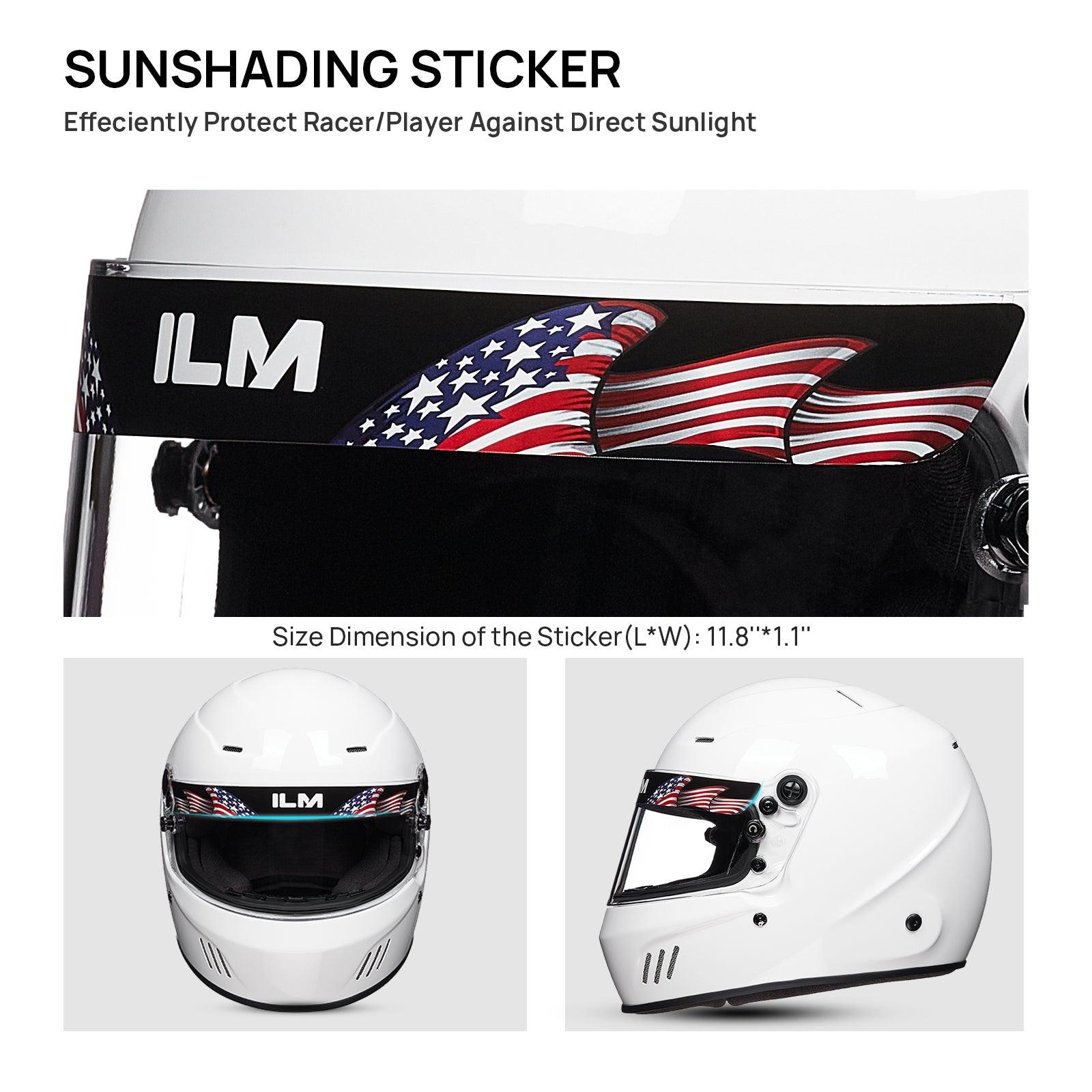 ILM Snell SA2020 Full Face Auto Car Racing Helmets | Model 760