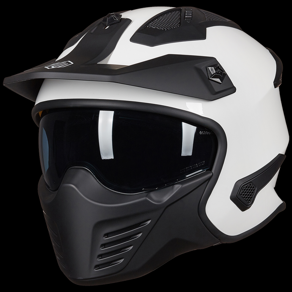 ILM Open Face Motorcycle 3/4 Half Helmet | Model 726X