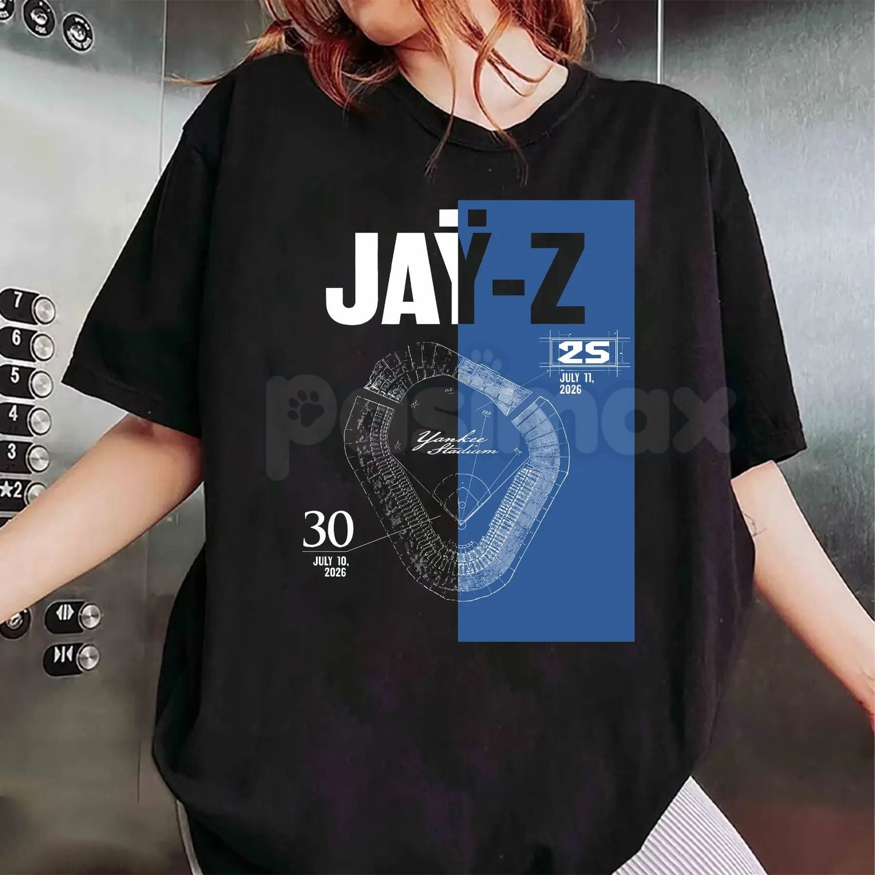 Vintage Jay-Z "Two Historic Nights" T-Shirt Hov Brooklyn Hip Hop Graphic Tee, Premium 100% Cotton Concert Legacy Top