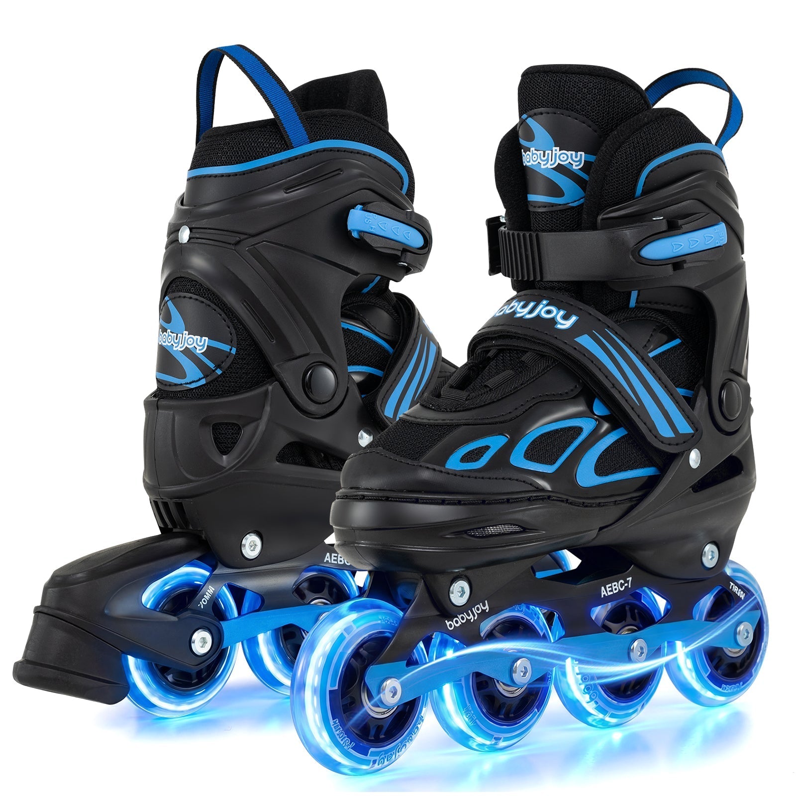 Adjustable Blade Roller with Light-up Wheels for Youth