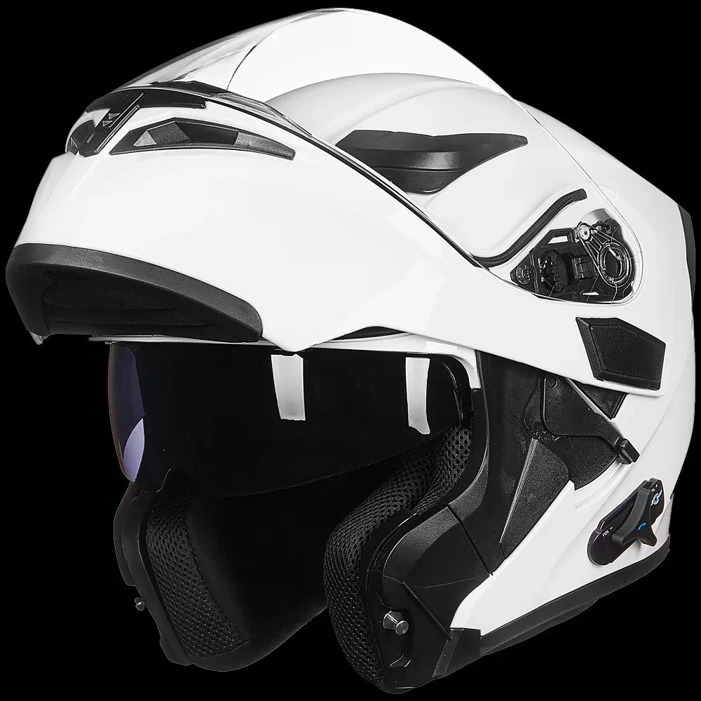ILM Modular Flip Up Full Face Bluetooth Motorcycle Helmet | 902BT