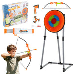 4-in-1 Throwing Target Set with Bristle Target and 3 Throwing Axes
