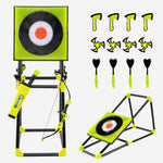 4-in-1 Throwing Target Set Game with Bristle Target
