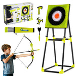 4-in-1 Throwing Target Set Game with Bristle Target