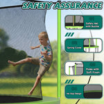 Kids Outdoor Trampoline 14' with Enclosure Net