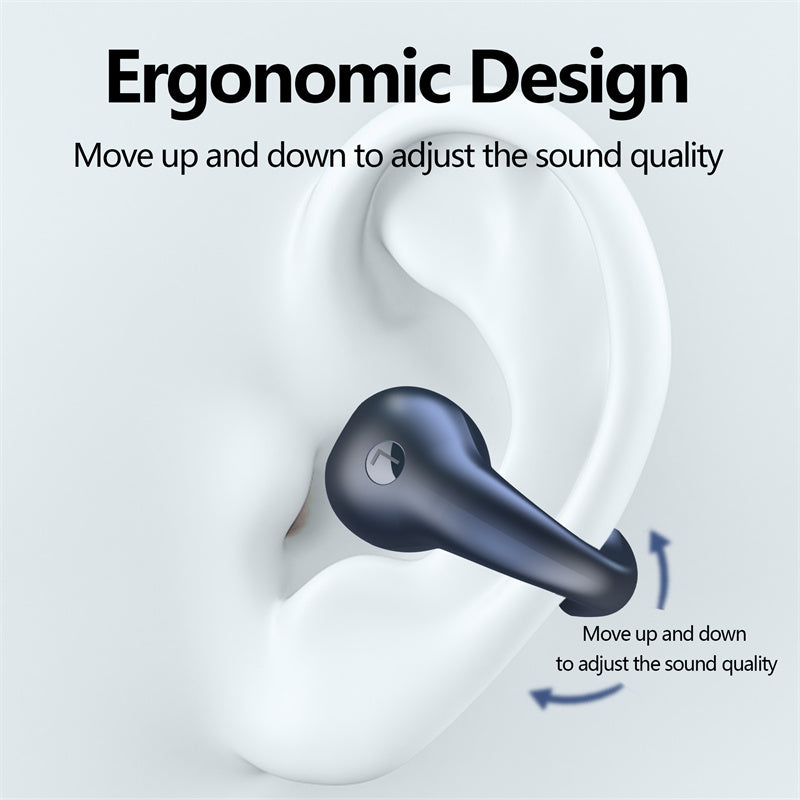 TWS Sports Running Earbuds | Ear Clip | Bluetooth 5.3