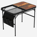 Foldable Camping Table Aluminum Alloy Grill Stand | 66 LBS