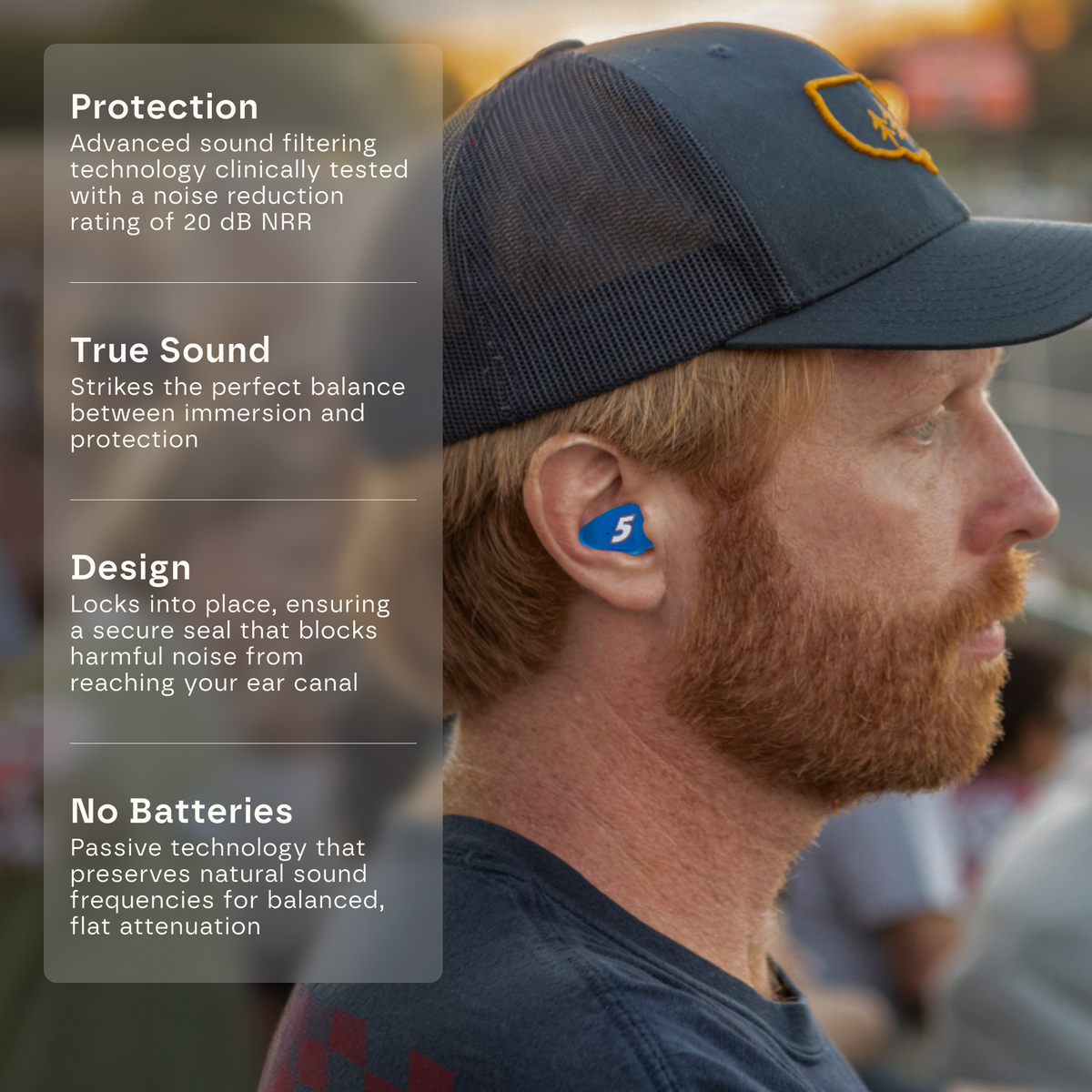 EAROS x Hendrick Motorsports® Earplugs
